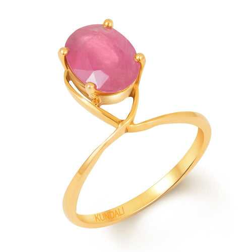 Princess Ruby (Manik) gold ring