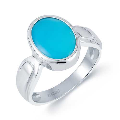 Timeless Turquoise (Firoza) silver ring
