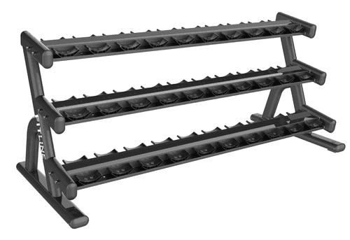 Elite - Dumbbell Rack (3 Tier) (15 pairs)