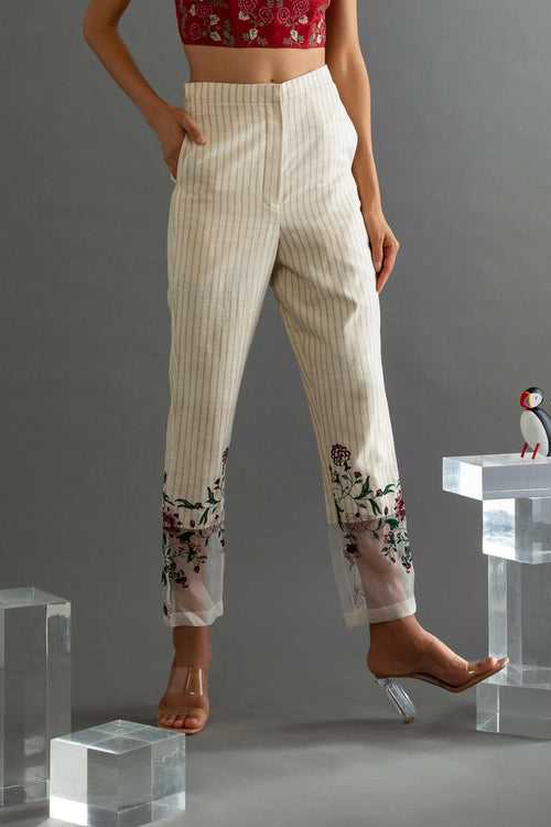 Begonia Hue - Beige Pants