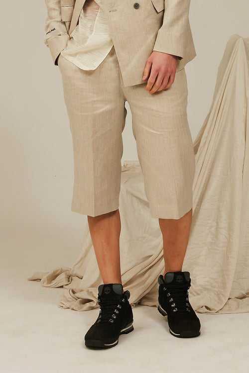 Construct Linen Shorts