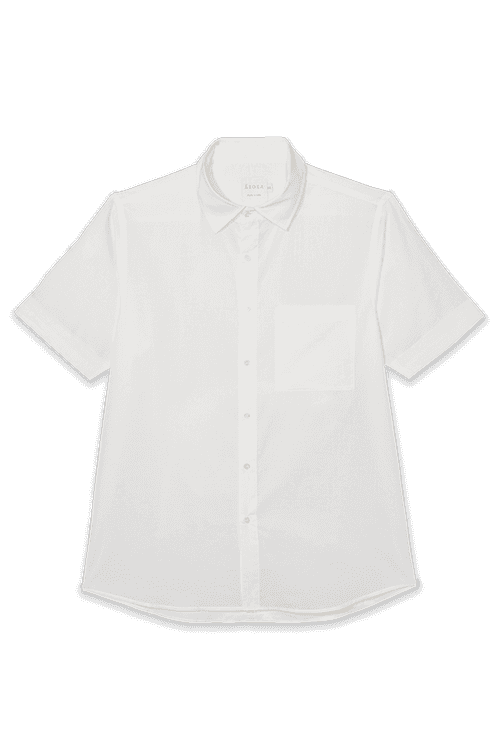 True-Blue White Shirt