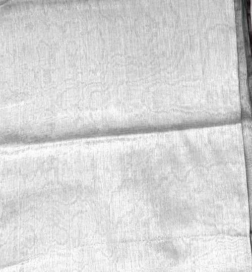 White handwoven fabric