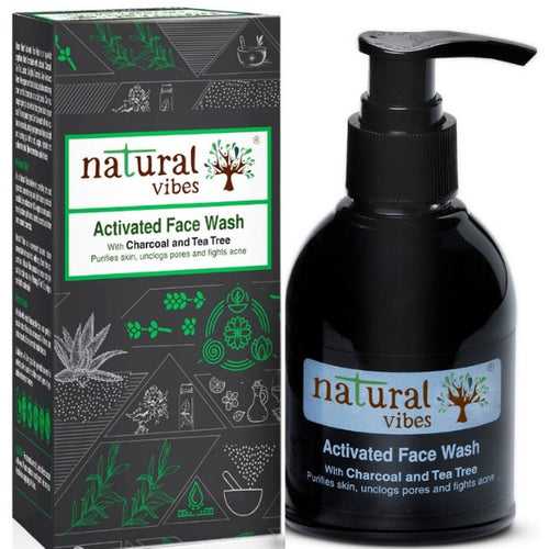 Activated Charcoal & Tea Tree Face Wash 150 ml