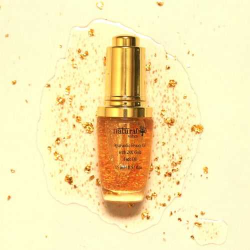 Gold Beauty Oil Elixir for Face, Lips and Peaceful Sleep 15ml