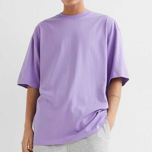 Solid: Purple Oversized T-shirt
