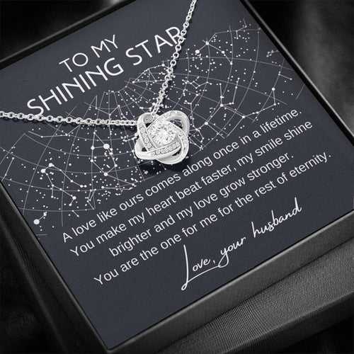 Amazing Heartfelt Gift For Wife - Pure Silver Necklace Gift Set