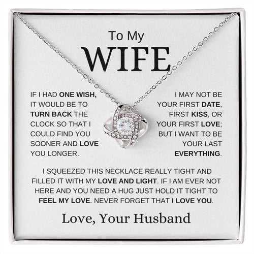 Most Special Gift Idea For Wife - Pure Silver Necklace Gift Set