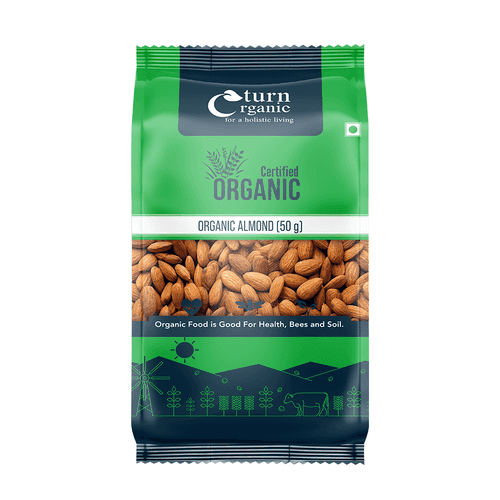 Organic Almonds- 50g