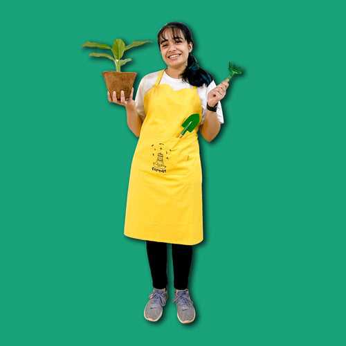 Cotton Apron for composting and more