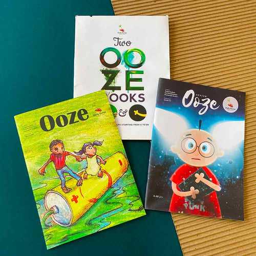 Ooze  | set of 2 children's books about e-waste