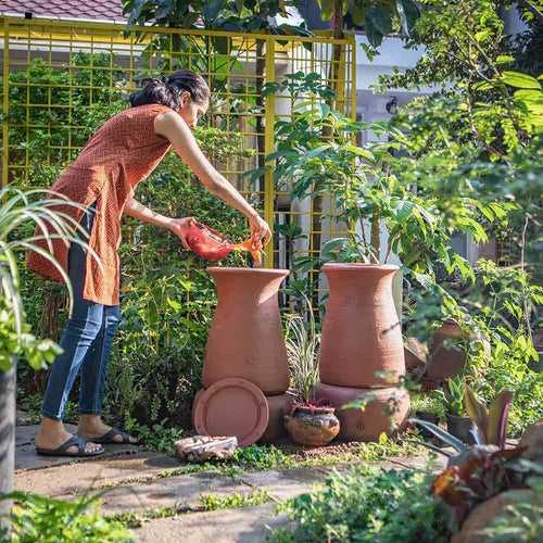 Prithvi Khamba | aerobic row composter for gardens
