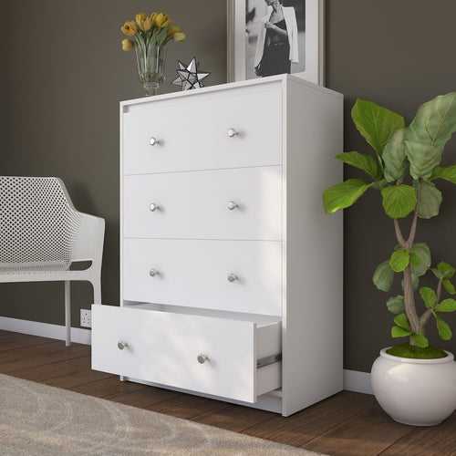 Avon Chest of Drawers (Moonshine White Finish)