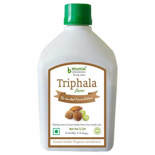 Bhumija Lifesciences Triphala Juice 1 Ltr With No added Sugar For Digestive Care