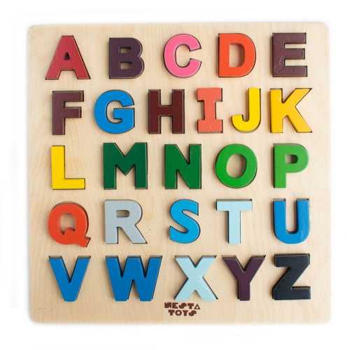 Wooden Alphabet Educational Puzzle