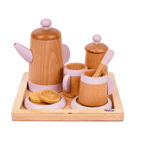 Wooden Tea Set Toys (10 PCS)