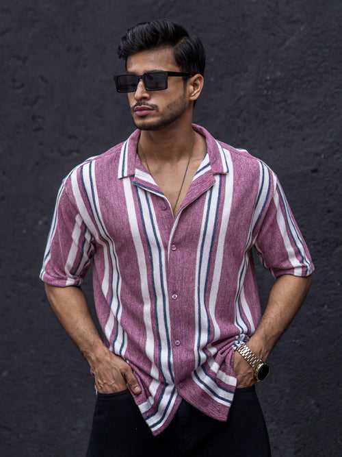 Striped Pink Shirt