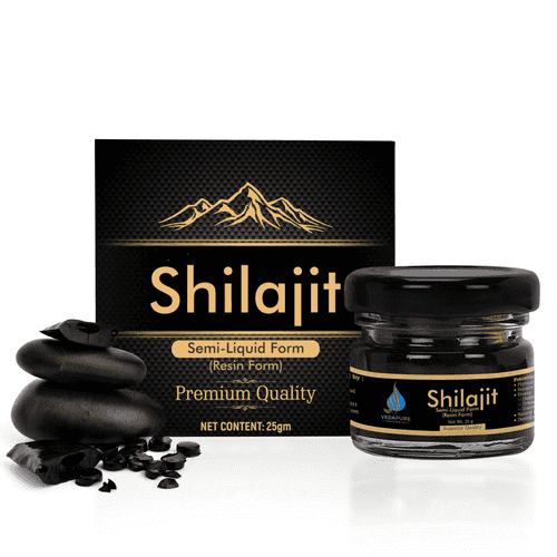 Vedapure Naturals Shilajit/Shilajeet Resin for Men & Women Supports General Weakness-25 Gram