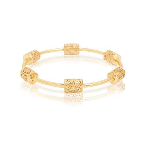 Charming Gold Bangle