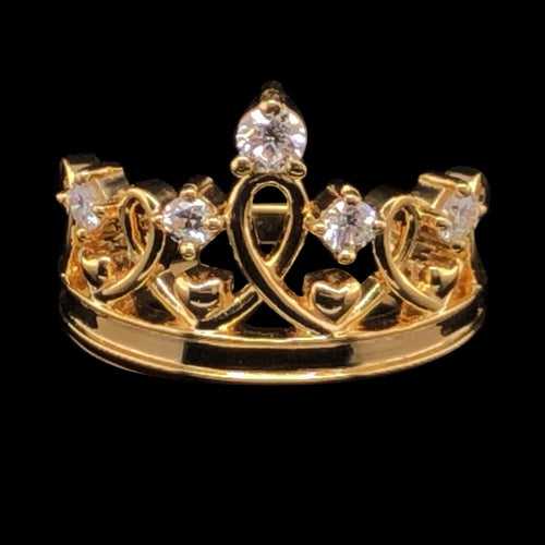 Queens Crown Diamond Ring