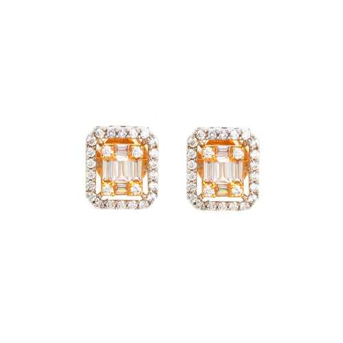 Forever Classy Gold Stud Earrings