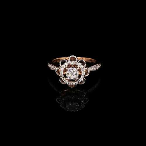 Stunning Floral Diamond Ring