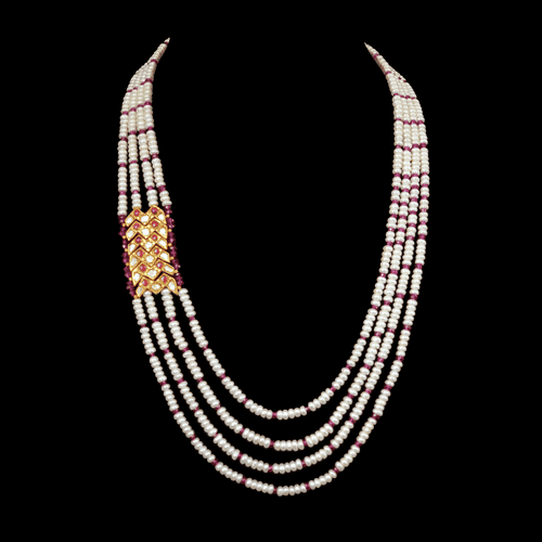 Pushpa Gold Necklace