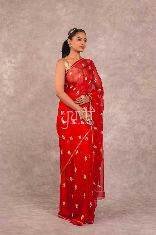 Aadhavi Chifffon Saree