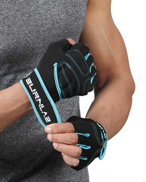 Active F8 Gloves ( Black & Blue)