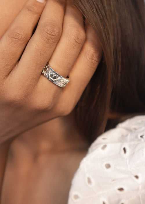 Silver - Maze Ring