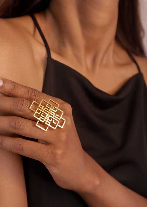 Brass - Maya Ring