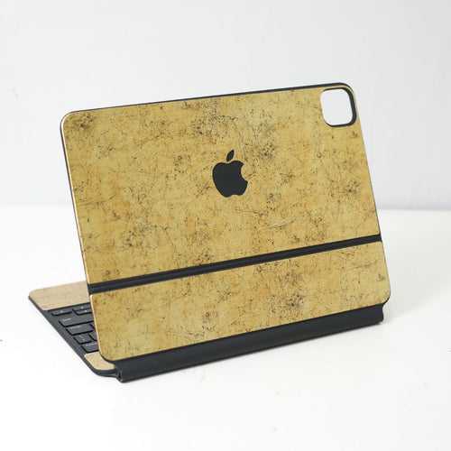 iPad Magic Keyboard Gold Rust Skin