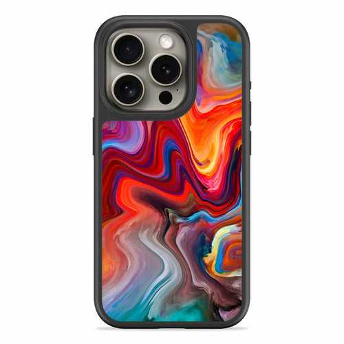 Nature Multi Color 1 3D iPhone Bumper Cover