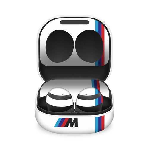 M Sports White Samsung Galaxy Buds 2 Skin