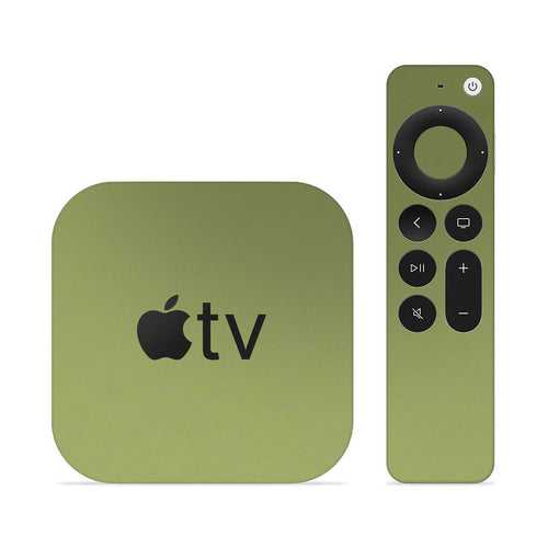 Matte Olive Green Skin For Apple TV