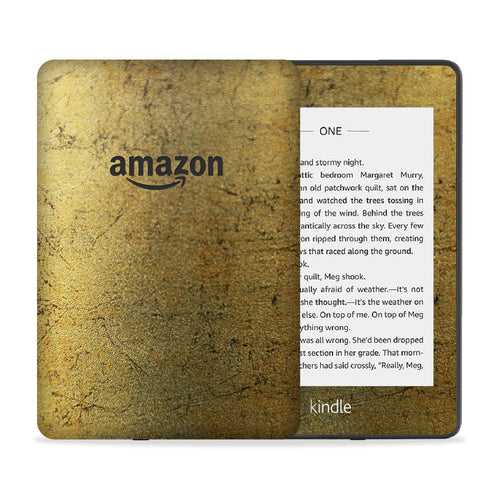 Gold Rust Kindle Skin