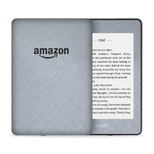 Grey Hypercross Kindle Skin