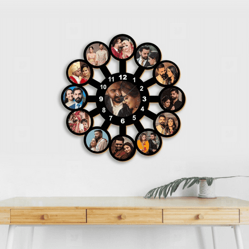 Personalised Photo Wall Clock