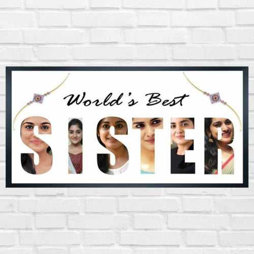 Best Sister Photo Frame - Gift For Sister