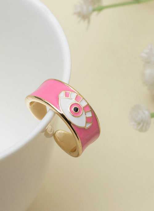 Banhi evil eye ring