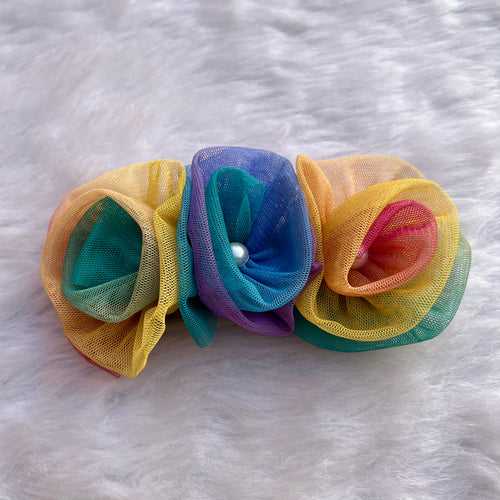 Rainbow Flower Tiara