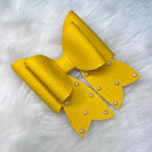 Yellow French Bow