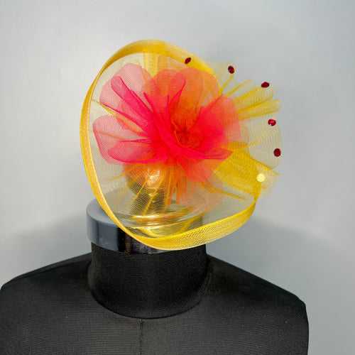 Marigold Dreams Fascinator Hat