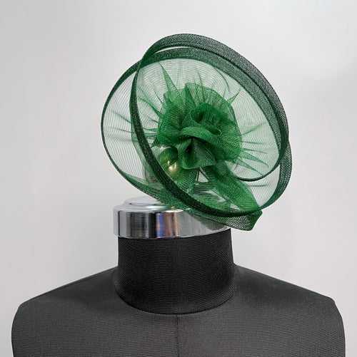 Green Fascinator Hat