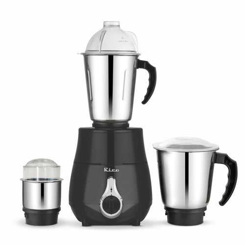 Mixer Grinder 750 Watts with Liquid, Dry and Chutney Jars MG2308 (Black)