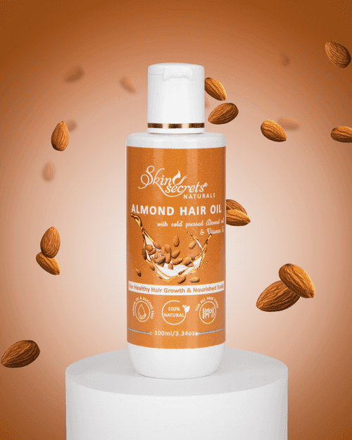 Almond Hair Oil| 100% cold pressed| 100% natural, Mineral & Silicone Free| 100ml