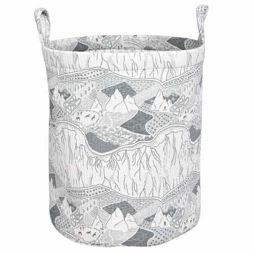 Valley Views Quilted Storage Basket