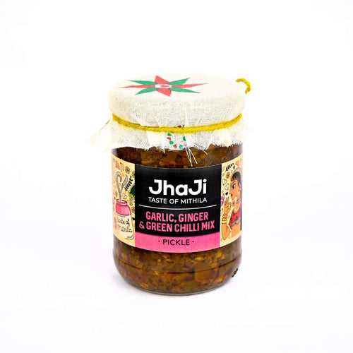 Garlic, Ginger, Chilli Mix Pickle | Lahsun Adrak Mirch Ka Achar