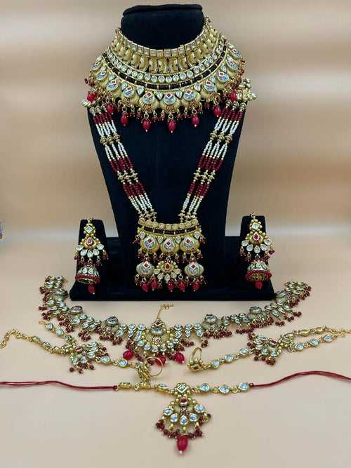 ZEVAR I Elegant Real Gold Kundan Jewellery Designs with Price: Timeless Beauty and Value