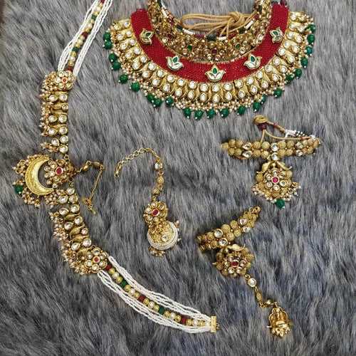 ZEVAR I Indian Bridal Jewellery Set